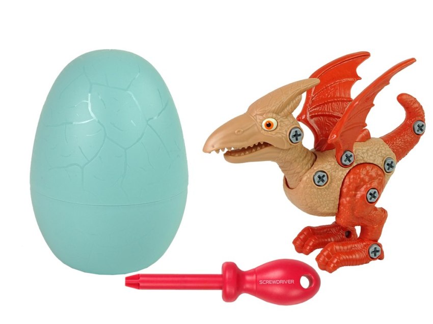 Dinozaur z jajkiem do rozkręcania